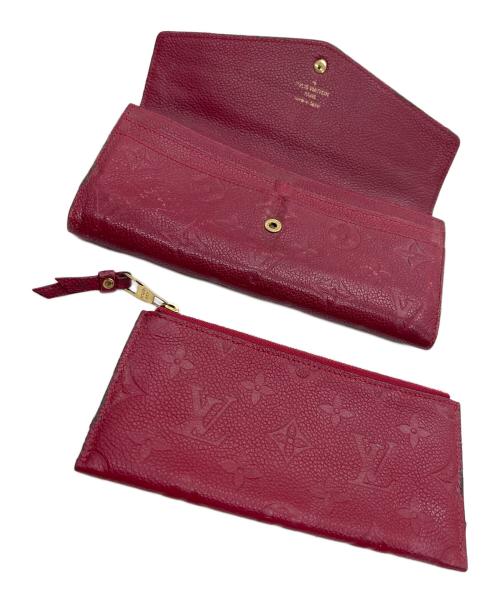 LOUIS VUITTON（ルイ ヴィトン）LOUIS VUITTON (ルイ ヴィトン) 長財布 ピンクの古着・服飾アイテム