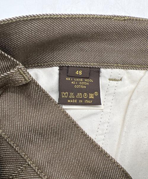 LOUIS VUITTON（ルイ ヴィトン）LOUIS VUITTON (ルイ ヴィトン) スラックス ブラウン サイズ:48の古着・服飾アイテム