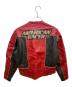 HARLEY-DAVIDSON (ハーレーダビッドソン) レザージャケット レッド×ブラック サイズ:M：15000円