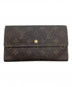 LOUIS VUITTONルイ ヴィトン）の古着「3つ折り財布」｜ブラウン
