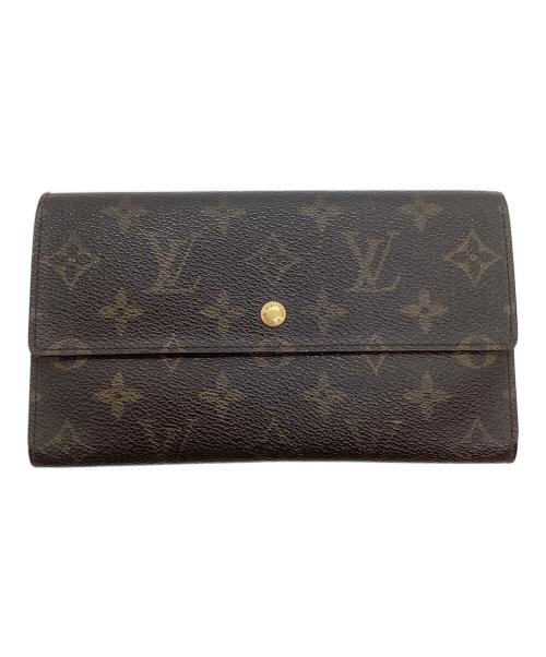 LOUIS VUITTON（ルイ ヴィトン）LOUIS VUITTON (ルイ ヴィトン) 3つ折り財布 ブラウンの古着・服飾アイテム