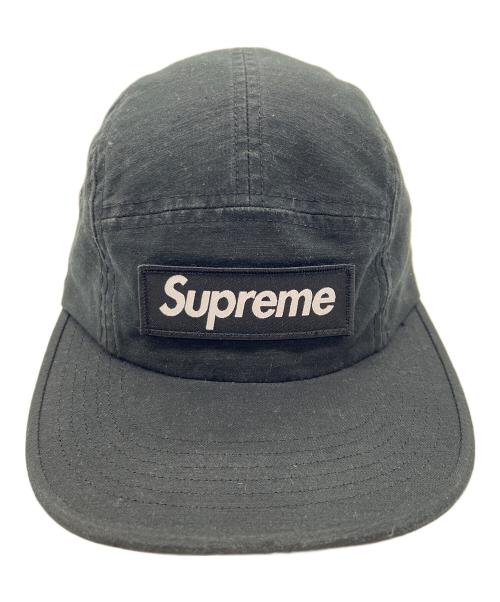 SUPREME（シュプリーム）SUPREME (シュプリーム) MILITARY CAMP CAP ブラックの古着・服飾アイテム