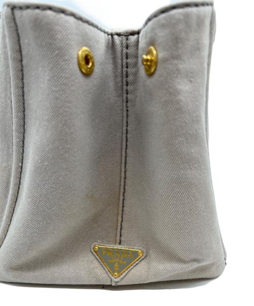 PRADA（プラダ）PRADA (プラダ) ハンドバッグ ベージュの古着・服飾アイテム