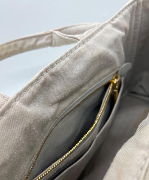 PRADA（プラダ）PRADA (プラダ) ハンドバッグ ベージュの古着・服飾アイテム