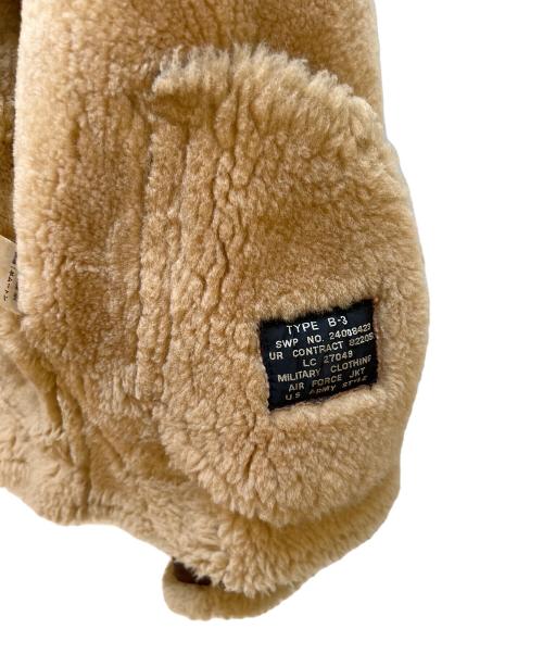 US ARMY（ユーエスアーミー）US ARMY (ユーエスアーミー) ムートンジャケット ブラウン サイズ:Mの古着・服飾アイテム