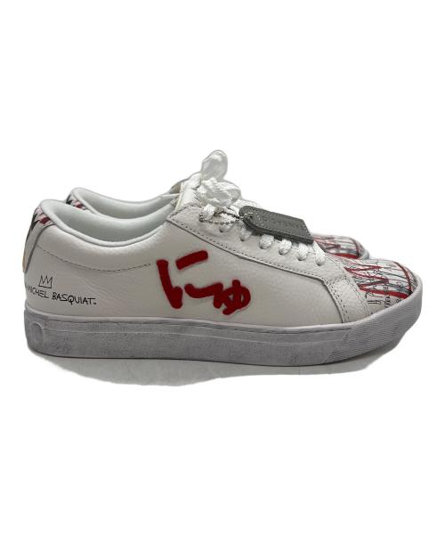 Sangacio（サンガッチョ）Sangacio (サンガッチョ) ローカットスニーカー ホワイト サイズ:ら25cmの古着・服飾アイテム