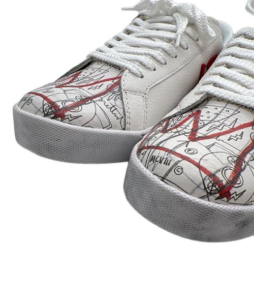 Sangacio（サンガッチョ）Sangacio (サンガッチョ) ローカットスニーカー ホワイト サイズ:ら25cmの古着・服飾アイテム