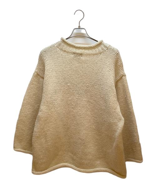 mcmacha woolen（マクマーンウーレン）mcmacha woolen (マクマーンウーレン) 厚手ニット アイボリー サイズ:FREEの古着・服飾アイテム