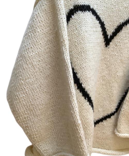 mcmacha woolen（マクマーンウーレン）mcmacha woolen (マクマーンウーレン) 厚手ニット アイボリー サイズ:FREEの古着・服飾アイテム