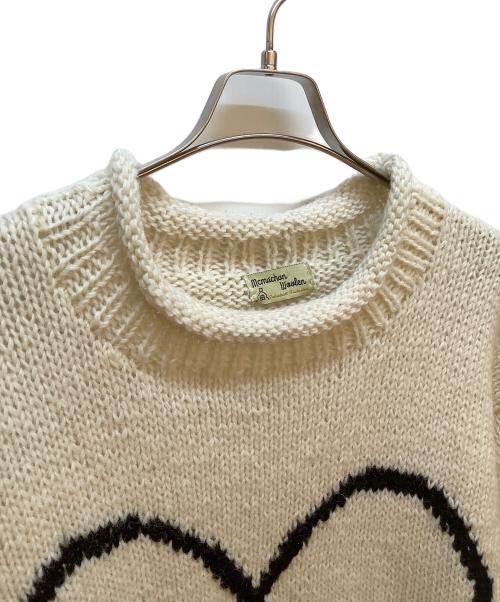 mcmacha woolen（マクマーンウーレン）mcmacha woolen (マクマーンウーレン) 厚手ニット アイボリー サイズ:FREEの古着・服飾アイテム