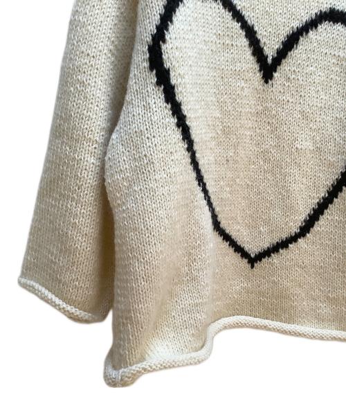mcmacha woolen（マクマーンウーレン）mcmacha woolen (マクマーンウーレン) 厚手ニット アイボリー サイズ:FREEの古着・服飾アイテム