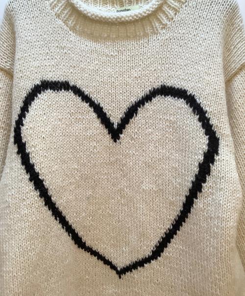 mcmacha woolen（マクマーンウーレン）mcmacha woolen (マクマーンウーレン) 厚手ニット アイボリー サイズ:FREEの古着・服飾アイテム