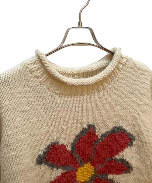 mcmacha woolen（マクマーンウーレン）mcmacha woolen (マクマーンウーレン) 厚手ニット アイボリー サイズ:FREEの古着・服飾アイテム