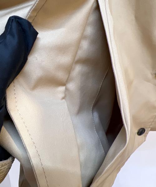 CREDONA（クレドナ）CREDONA (クレドナ) 60/2コットンギャバジンショートペンネトレンチコート ベージュ サイズ:1の古着・服飾アイテム