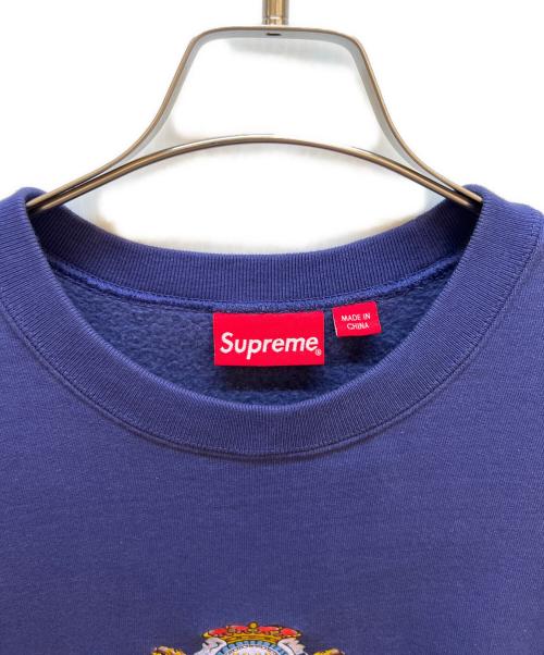SUPREME（シュプリーム）SUPREME (シュプリーム) Crest Crewneck ネイビー サイズ:Lの古着・服飾アイテム