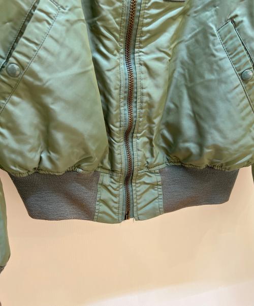 ALPHA（アルファ）ALPHA (アルファ) MA-1ジャケット カーキ サイズ:XLの古着・服飾アイテム