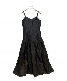 COEL（コエル）の古着「ノースリーブ・キャミソールワンピース」｜ブラック