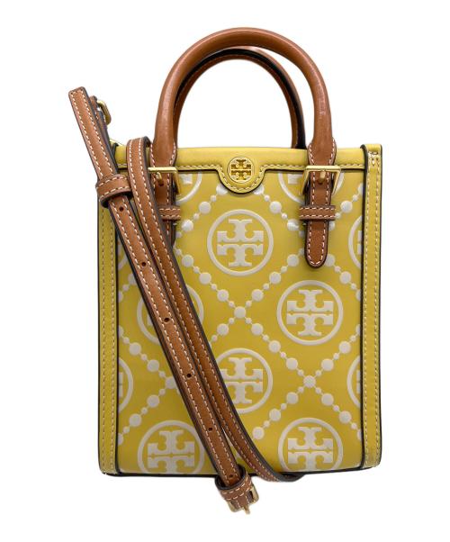 TORY BURCH（トリーバーチ）TORY BURCH (トリーバーチ) 2WAYショルダーバッグ イエローの古着・服飾アイテム