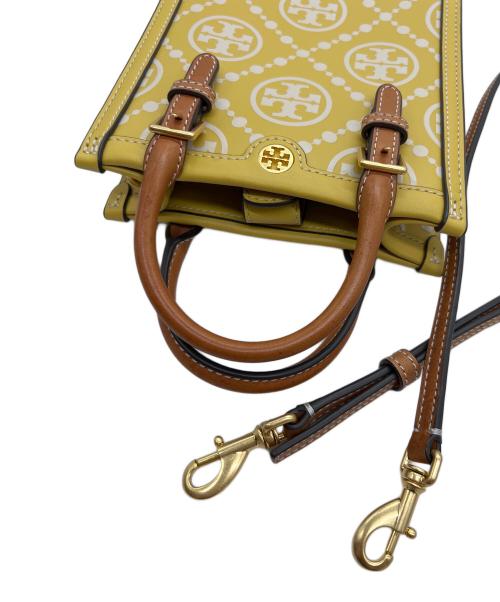 TORY BURCH（トリーバーチ）TORY BURCH (トリーバーチ) 2WAYショルダーバッグ イエローの古着・服飾アイテム