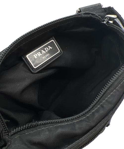 PRADA（プラダ）PRADA (プラダ) ショルダーバッグ ブラックの古着・服飾アイテム