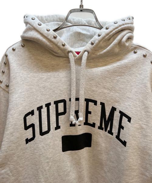 SUPREME（シュプリーム）SUPREME (シュプリーム) プルオーバーパーカー ライトグレー サイズ:Mの古着・服飾アイテム