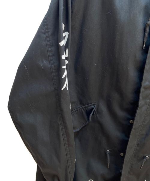 DELIVERY HELLS（デリバリーヘルス）DELIVERY HELLS (デリバリーヘルス) KANDOR (KANDOR) フーデッドコート ブラック サイズ:Lの古着・服飾アイテム