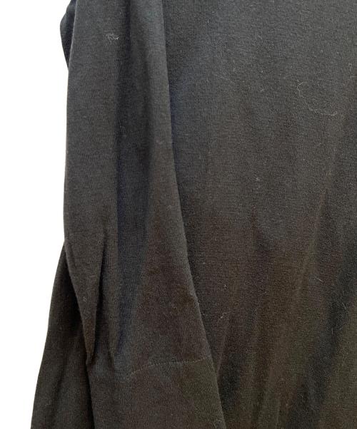 BLUE LABEL CRESTBRIDGE（ブルーレーベルクレストブリッジ）BLUE LABEL CRESTBRIDGE (ブルーレーベルクレストブリッジ) 長袖ワンピース ブラック サイズ:38の古着・服飾アイテム