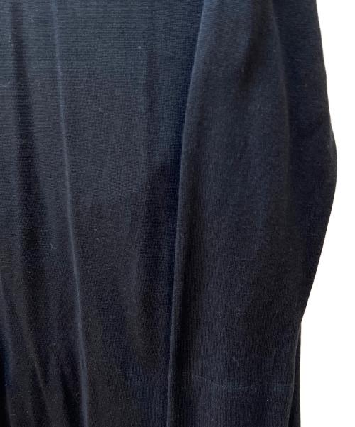 BLUE LABEL CRESTBRIDGE（ブルーレーベルクレストブリッジ）BLUE LABEL CRESTBRIDGE (ブルーレーベルクレストブリッジ) 長袖ワンピース ブラック サイズ:38の古着・服飾アイテム