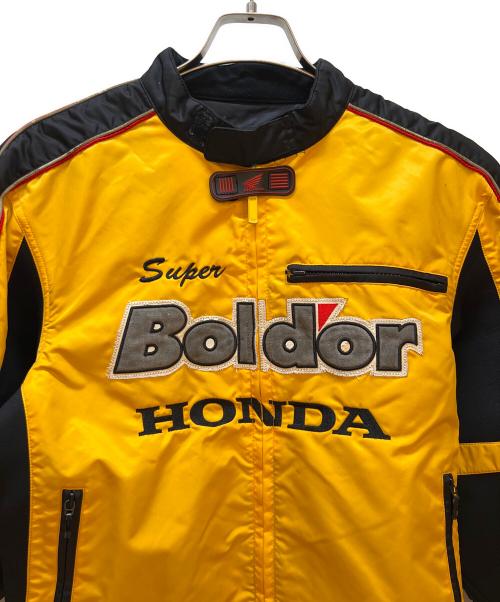 HONDA（ホンダ）HONDA (ホンダ) レーシングジャケット イエロー サイズ:Lの古着・服飾アイテム