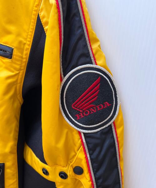 HONDA（ホンダ）HONDA (ホンダ) レーシングジャケット イエロー サイズ:Lの古着・服飾アイテム