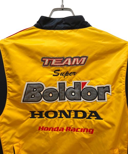 HONDA（ホンダ）HONDA (ホンダ) レーシングジャケット イエロー サイズ:Lの古着・服飾アイテム