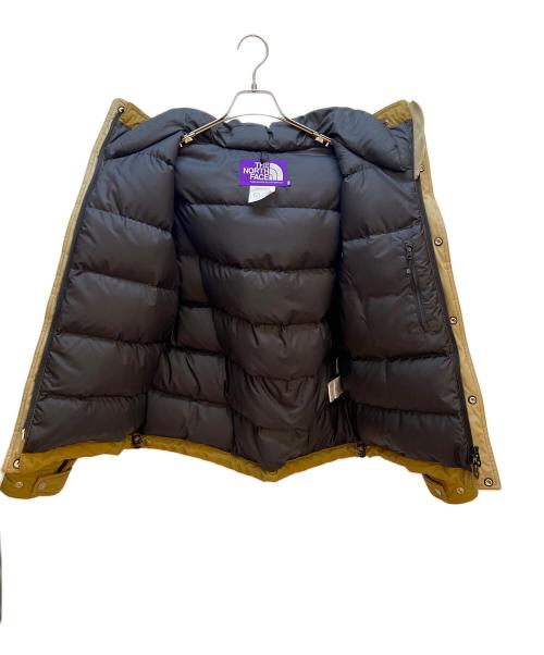 THE NORTHFACE PURPLELABEL（ザ・ノースフェイス パープルレーベル）THE NORTHFACE PURPLELABEL JOURNAL STANDARD relume (ジャーナルスタンダード レリューム) Mountain Short Down ブラウン サイズ:Mの古着・服飾アイテム
