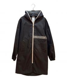 REPLAY（リプレイ）の古着「フーデッドコート」｜ブラック×ホワイト×グレー