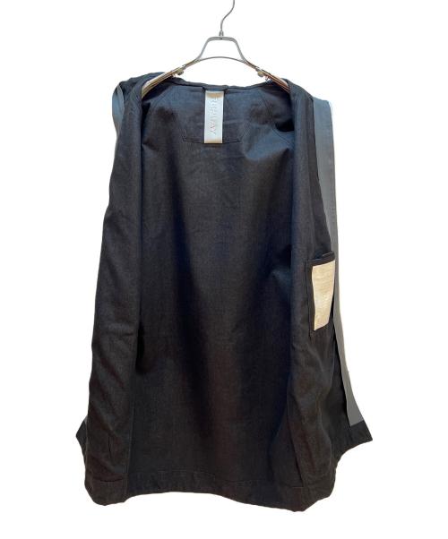 REPLAY（リプレイ）REPLAY (リプレイ) フーデッドコート ブラック×ホワイト×グレー サイズ:不明の古着・服飾アイテム