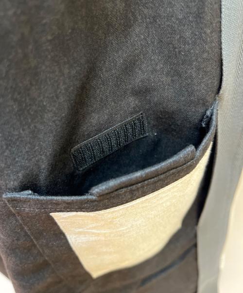 REPLAY（リプレイ）REPLAY (リプレイ) フーデッドコート ブラック×ホワイト×グレー サイズ:不明の古着・服飾アイテム