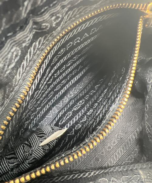 PRADA（プラダ）PRADA (プラダ) デニムポーチ インディゴの古着・服飾アイテム