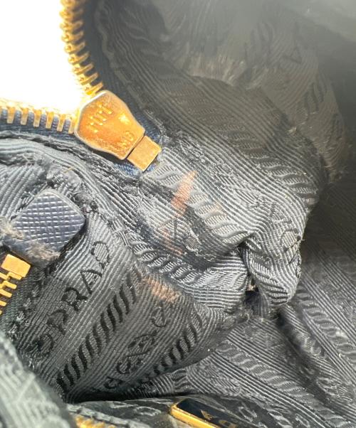 PRADA（プラダ）PRADA (プラダ) デニムポーチ インディゴの古着・服飾アイテム