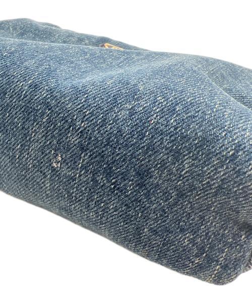 PRADA（プラダ）PRADA (プラダ) デニムポーチ インディゴの古着・服飾アイテム