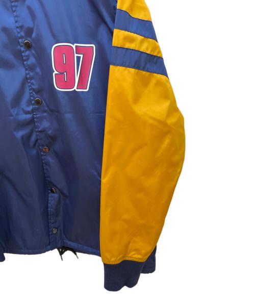 setagaya base（セタガヤベース）setagaya base (セタガヤベース) コーチジャケット ネイビー×マスタード サイズ:Lの古着・服飾アイテム