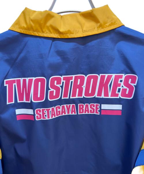 setagaya base（セタガヤベース）setagaya base (セタガヤベース) コーチジャケット ネイビー×マスタード サイズ:Lの古着・服飾アイテム