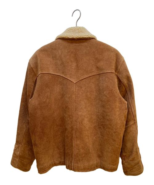 UNITED WORKERS（ユナイテッドワーカーズ）UNITED WORKERS (ユナイテッドワーカーズ) ムートンジャケット ブラウン サイズ:42の古着・服飾アイテム