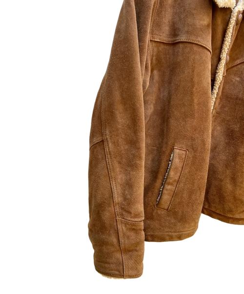 UNITED WORKERS（ユナイテッドワーカーズ）UNITED WORKERS (ユナイテッドワーカーズ) ムートンジャケット ブラウン サイズ:42の古着・服飾アイテム