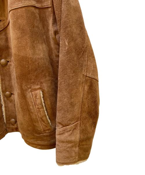 UNITED WORKERS（ユナイテッドワーカーズ）UNITED WORKERS (ユナイテッドワーカーズ) ムートンジャケット ブラウン サイズ:42の古着・服飾アイテム