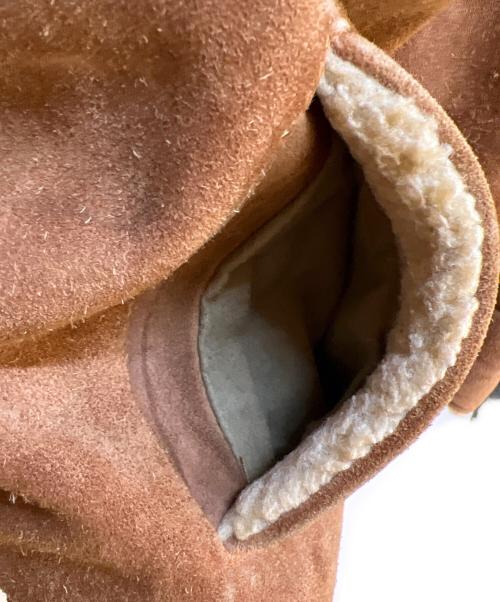 UNITED WORKERS（ユナイテッドワーカーズ）UNITED WORKERS (ユナイテッドワーカーズ) ムートンジャケット ブラウン サイズ:42の古着・服飾アイテム