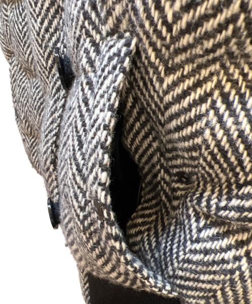 MONCLER（モンクレール）MONCLER (モンクレール) ダウンベスト ホワイト×ブラック サイズ:1の古着・服飾アイテム