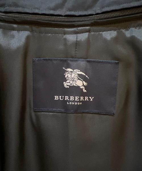BURBERRY LONDON（バーバリーロンドン）BURBERRY LONDON (バーバリーロンドン) トレンチコート ブラック サイズ:Mの古着・服飾アイテム