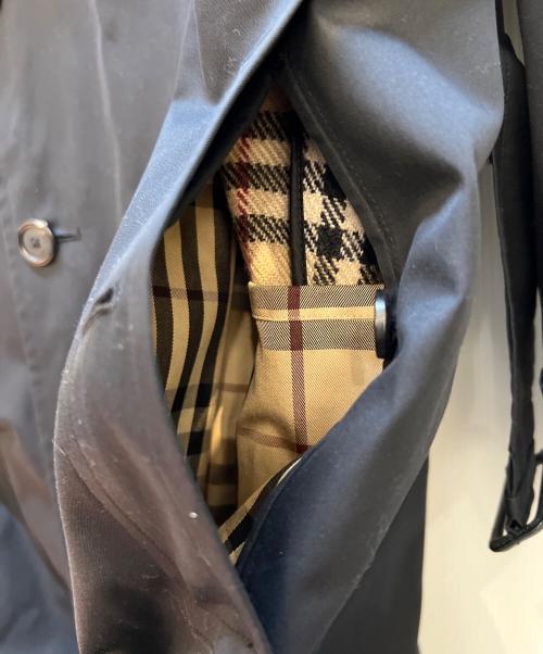 BURBERRY LONDON（バーバリーロンドン）BURBERRY LONDON (バーバリーロンドン) トレンチコート ブラック サイズ:Mの古着・服飾アイテム