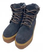Timberlandティンバーランド）の古着「6ホールブーツ」｜ネイビー