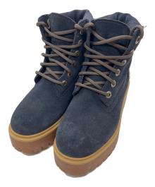 Timberland（ティンバーランド）の古着「6ホールブーツ」｜ネイビー