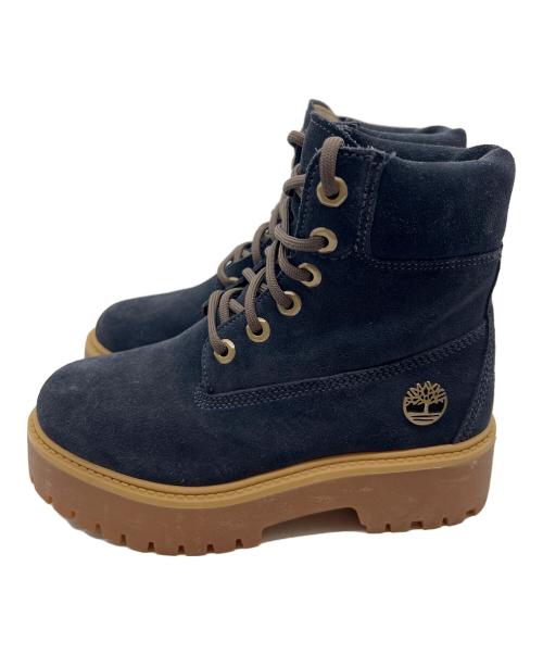 Timberland（ティンバーランド）Timberland (ティンバーランド) 6ホールブーツ ネイビー サイズ:23の古着・服飾アイテム